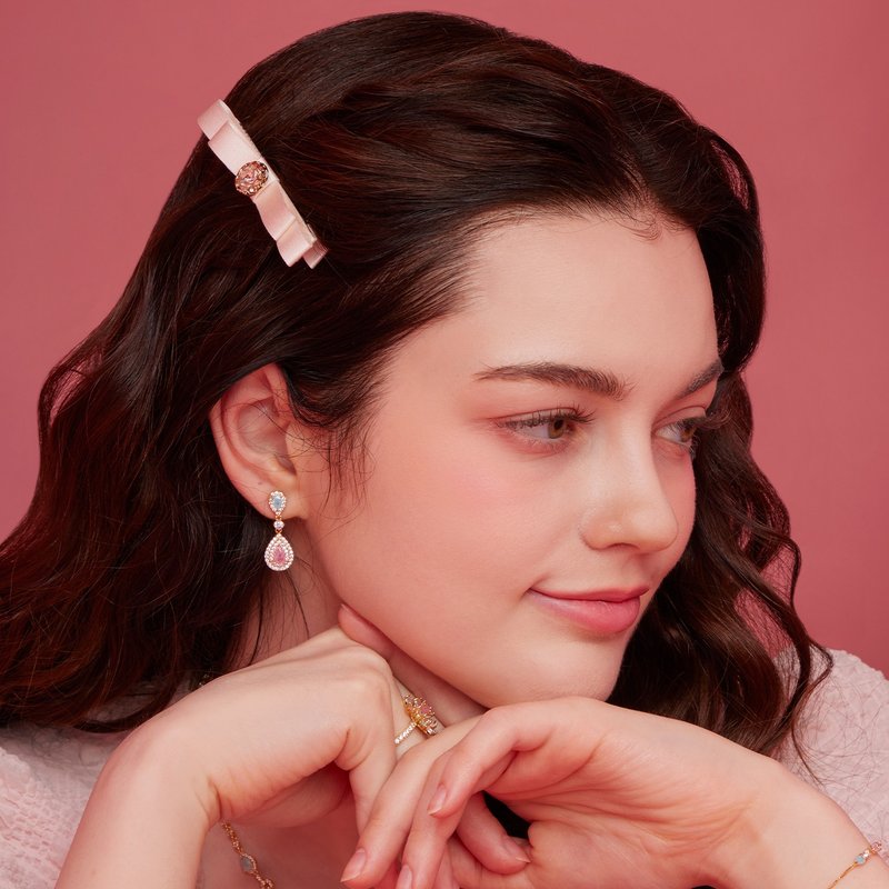 Elda 缎带发夹 - 发饰 - 其他材质 紫色