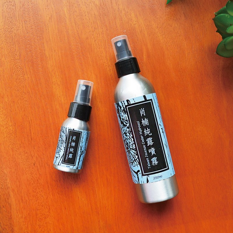 台湾肖楠纯露喷雾 ( 40ml / 250ml )-天然防虫.平衡油性肤质 - 防蚊用品 - 木头 橘色