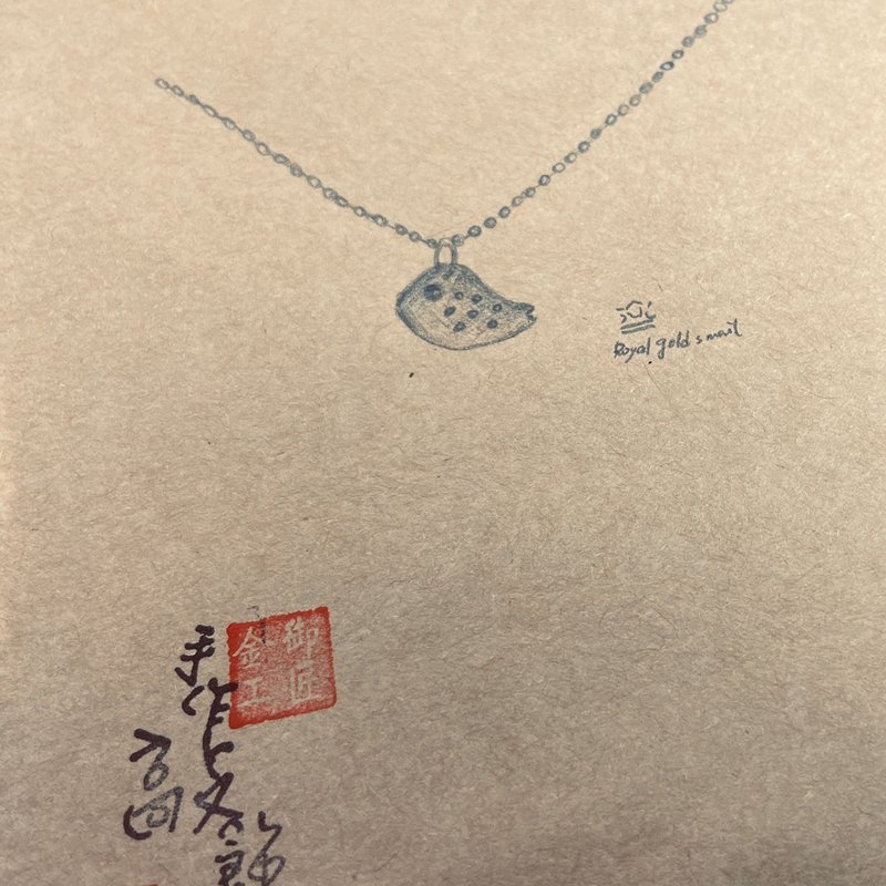 V53款-做不出一样的银项链-小鸟造型-925纯银项链-御匠敲饰 - 项链 - 纯银 银色