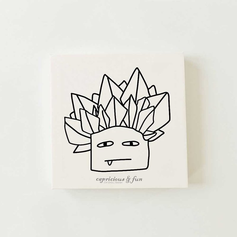 水晶男孩│无框画canvas print - 海报/装饰画/版画 - 木头 