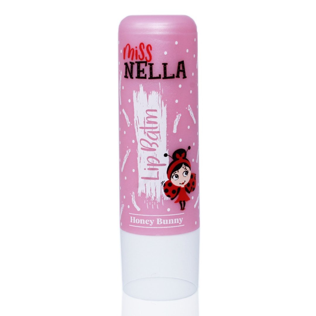英国【Miss NELLA】儿童水性胖胖款护唇膏-蜜糖裸粉 - 唇彩/颊彩 - 其他材质 粉红色