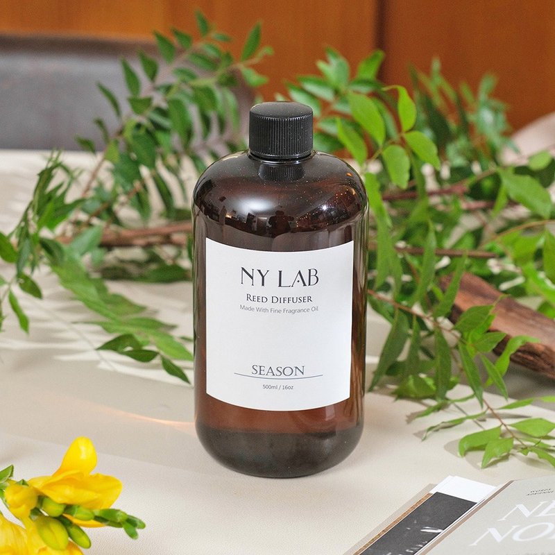 【NY LAB 纽约实验室】植语漫香精油香氛室内扩香 500ML-Season - 香薰/精油/线香 - 其他材质 咖啡色