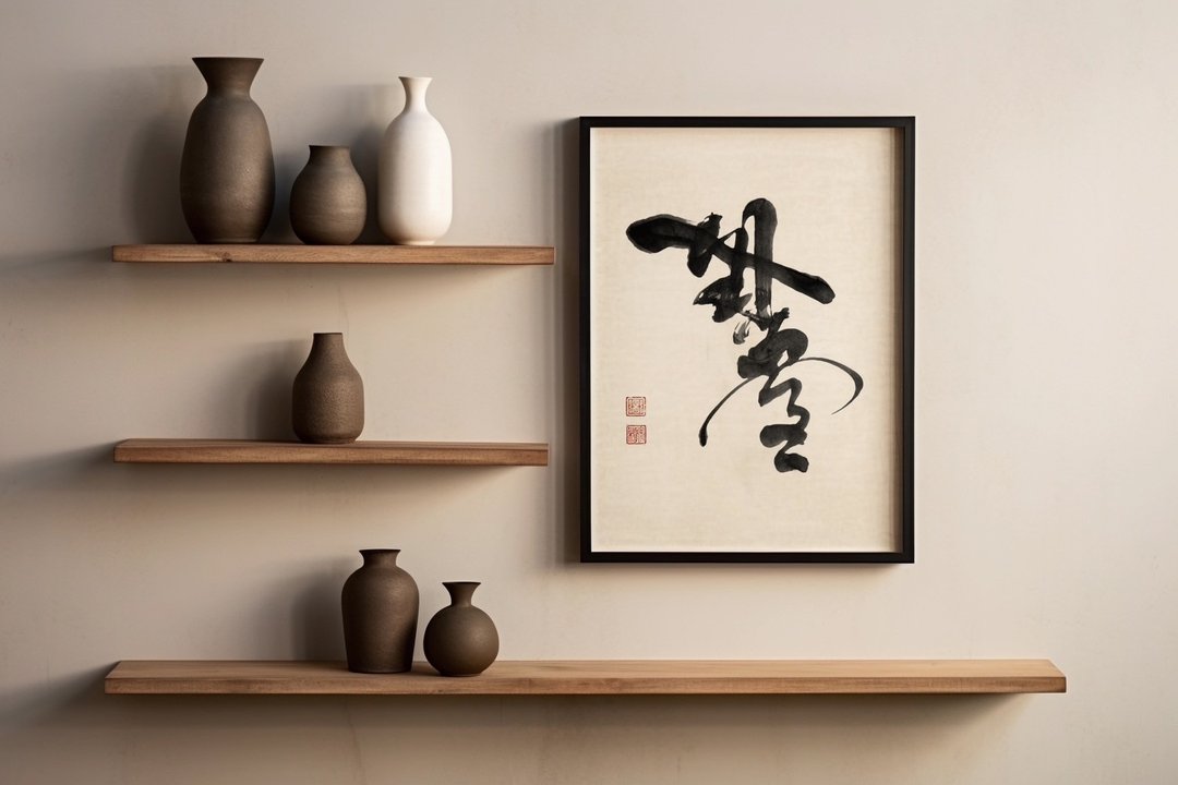 无尽 无框画(印刷)  书法相框 多尺寸可选 - 画框/相框 - 其他材质 白色