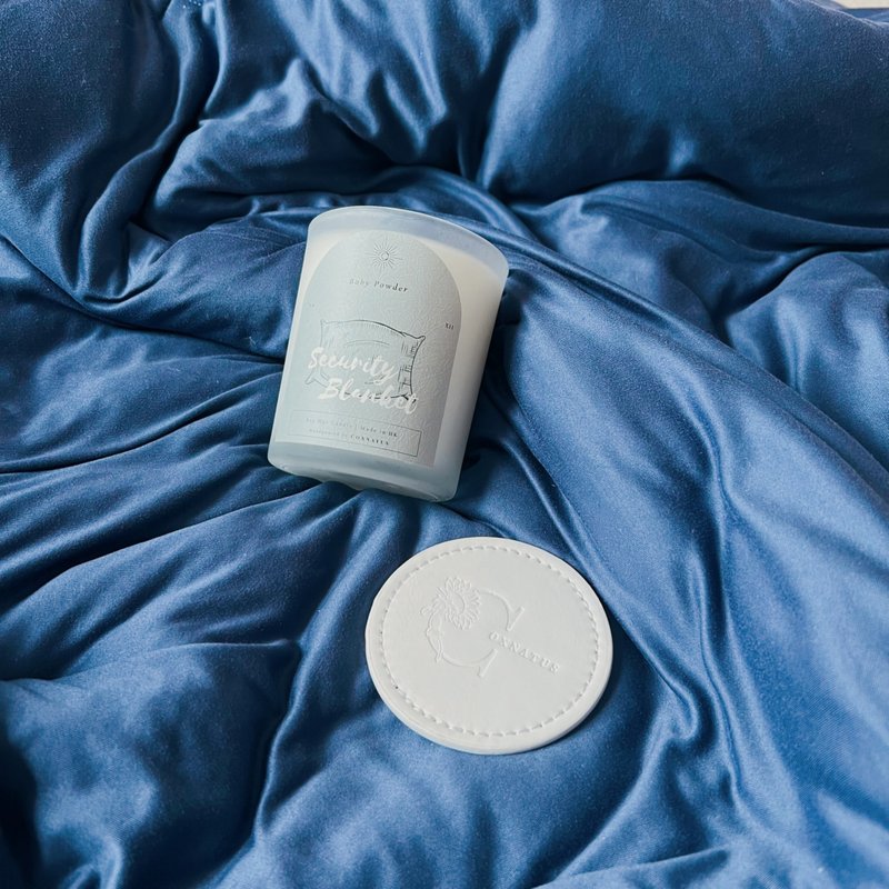 NO.XII Security Blanket 爽身粉 大豆蜡蜡烛 - 蜡烛/烛台 - 玻璃 