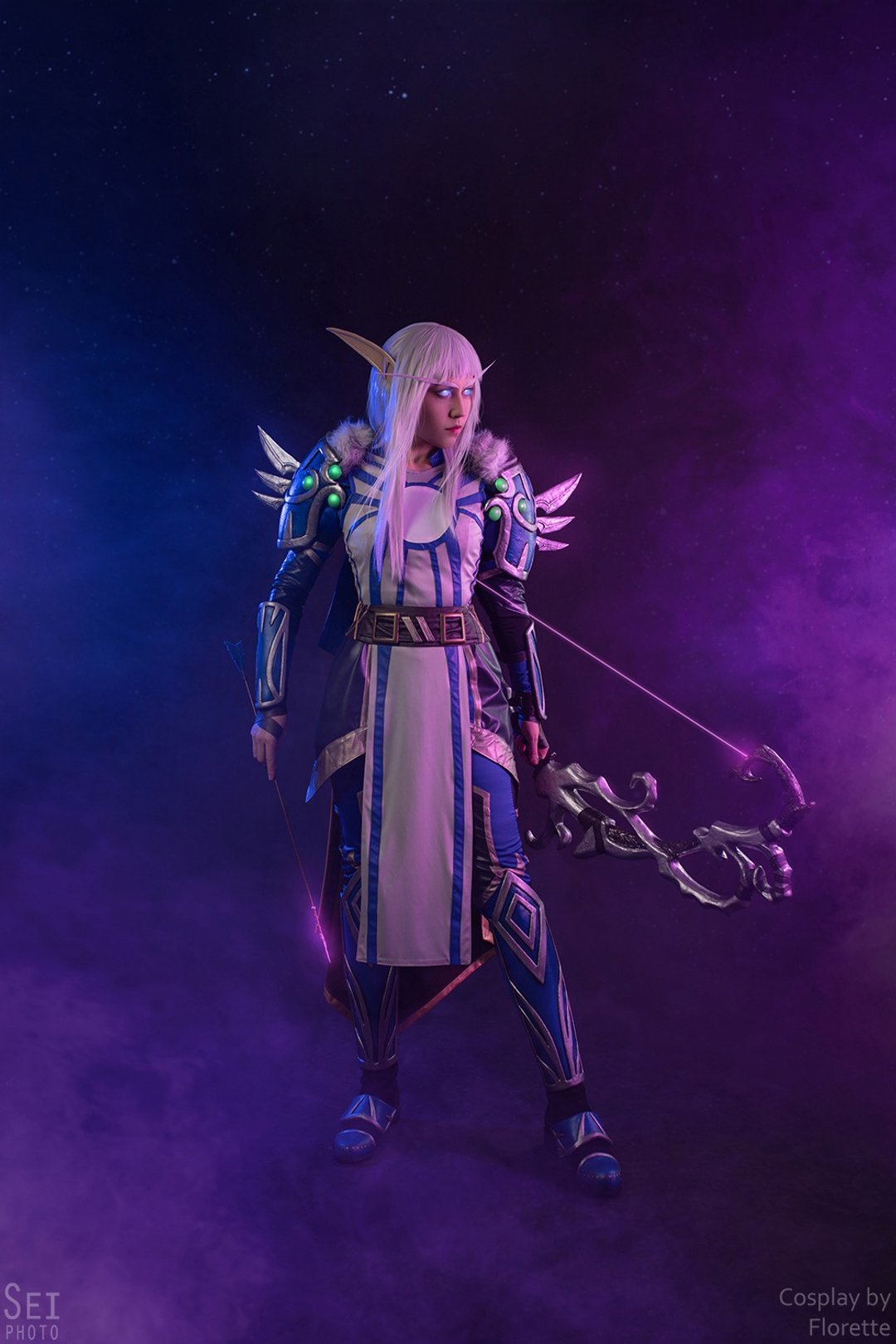 Vereesa Windrunner - World of Warcraft cosplay costume - 其他 - 其他材质 蓝色