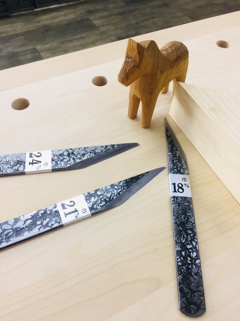 日本制 龙藏切出小刀 18mm 21mm 24mm尖尾刀 小刀 雕刻刀 嫁接刀 - 木工/竹艺/纸艺 - 其他金属 银色