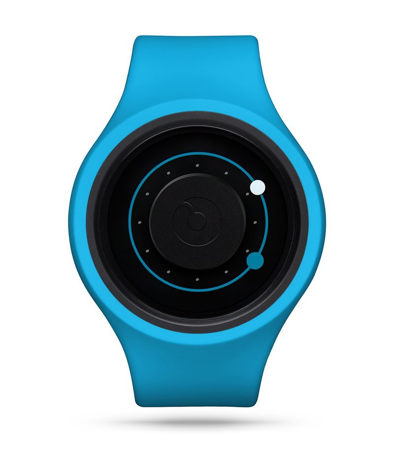 宇宙轨道+系列腕表 ORBIT PLUS+ (海洋蓝色/Ocean) - 女表 - 硅胶 蓝色