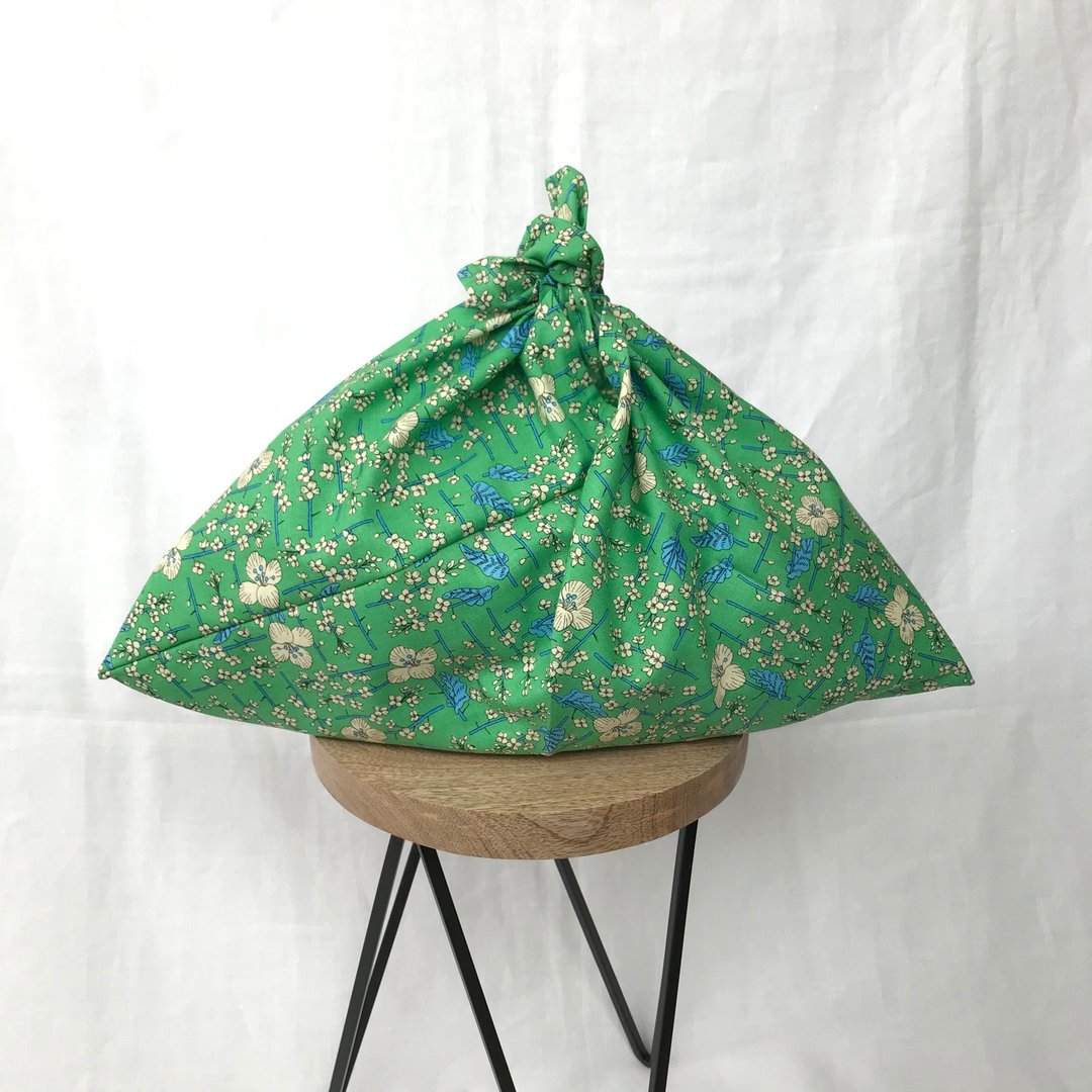手提袋 吾妻袋 花朵 绿色 SS - 手提包/手提袋 - 棉 绿色