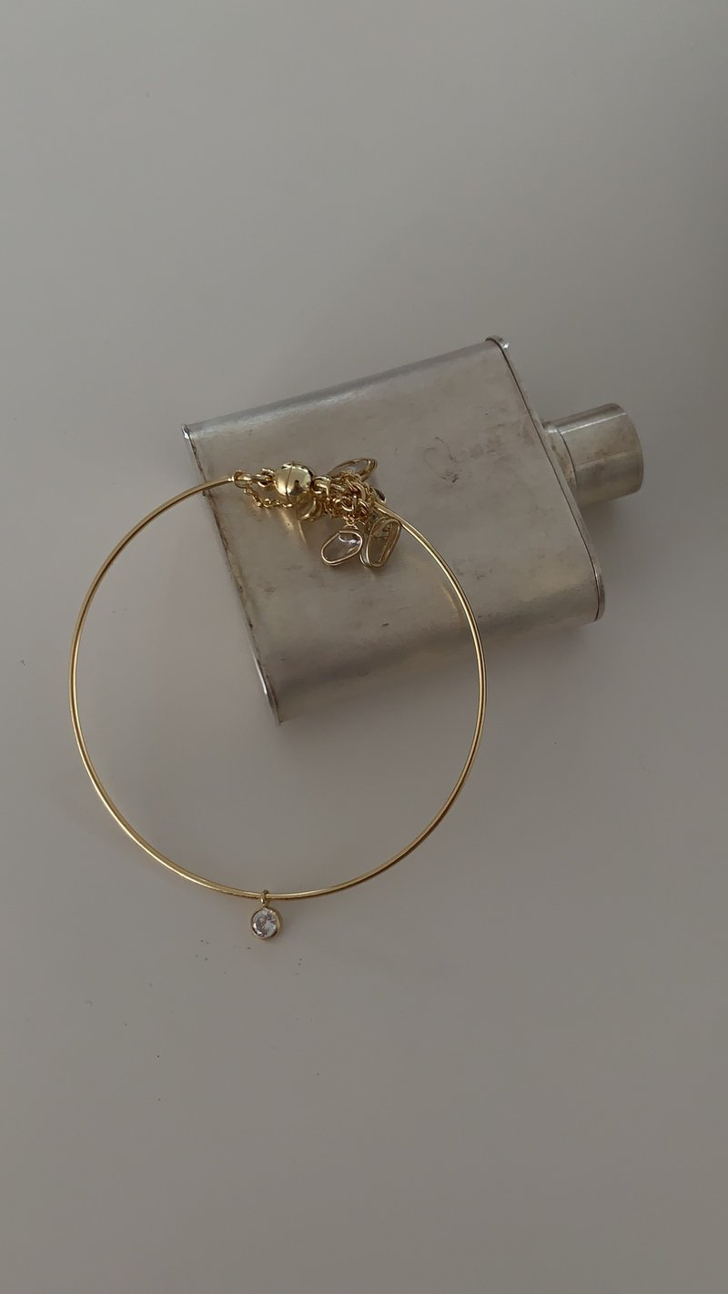 2021男子感游乐园 手链 手环 手工树脂 钻 锆石 送礼 - 手链/手环 - 树脂 透明