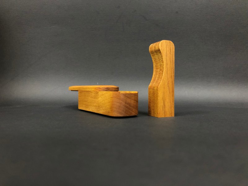 原木印章盒组 台湾肖楠 - 印章/印台 - 木头 咖啡色