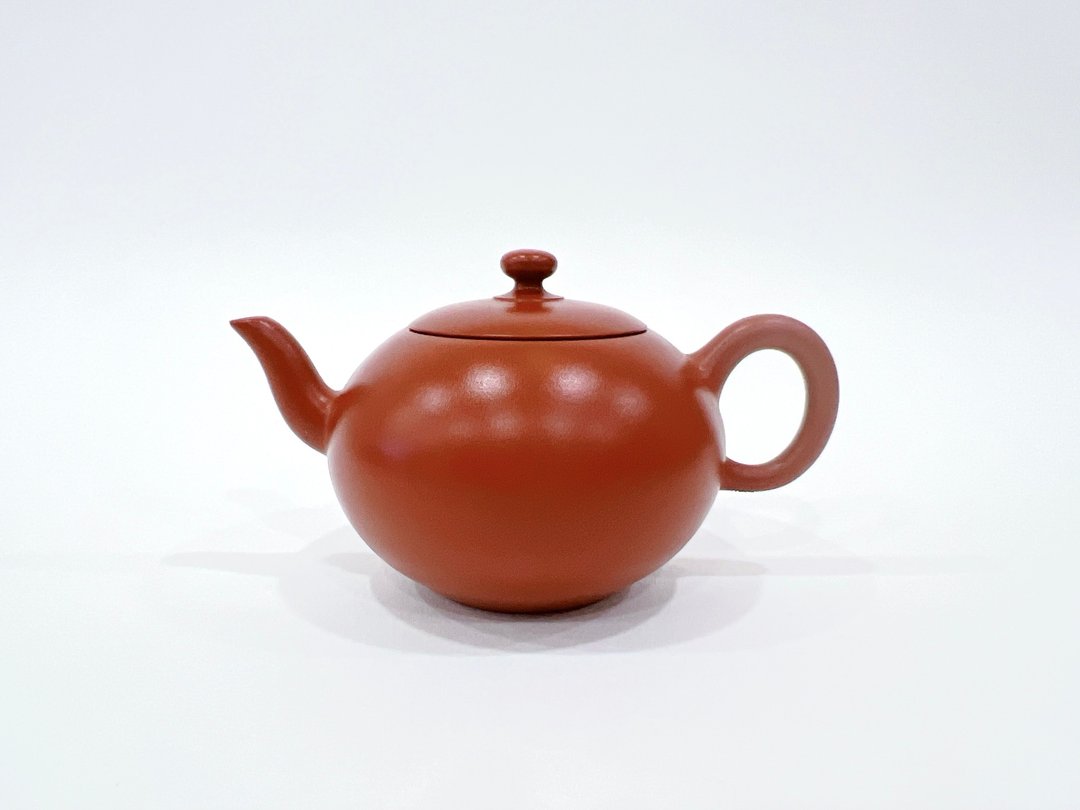 朱泥贵妃壶 - 茶具/茶杯 - 陶 红色