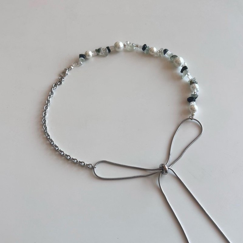 春梅 蝴蝶结项链 - 项链 - 其他材质 