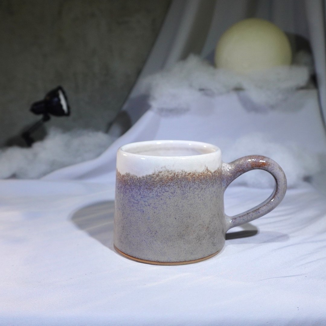 紫金末小山形杯-约200ml,茶杯,马克杯,水杯,咖啡杯 - 咖啡杯/马克杯 - 陶 多色