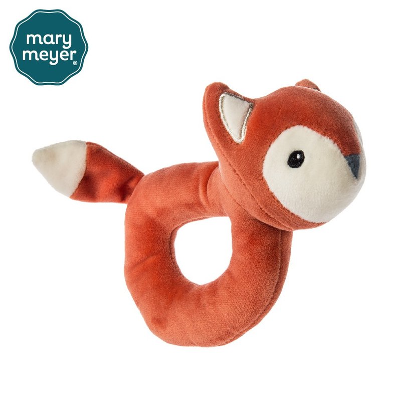 快速到货【MaryMeyer】柔软手摇铃-淘气狐狸 - 玩具/玩偶 - 棉．麻 红色