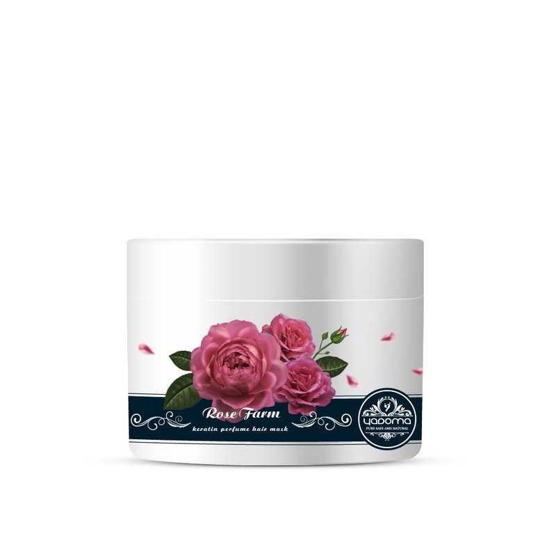 馥郁玫瑰田 角蛋白靓盈护色香水发膜 - 润发用品 - 浓缩/萃取物 