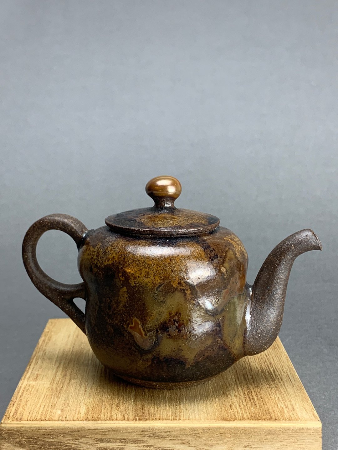 台湾【岩矿手作】三弯创新壶130ml - 茶具/茶杯 - 陶 
