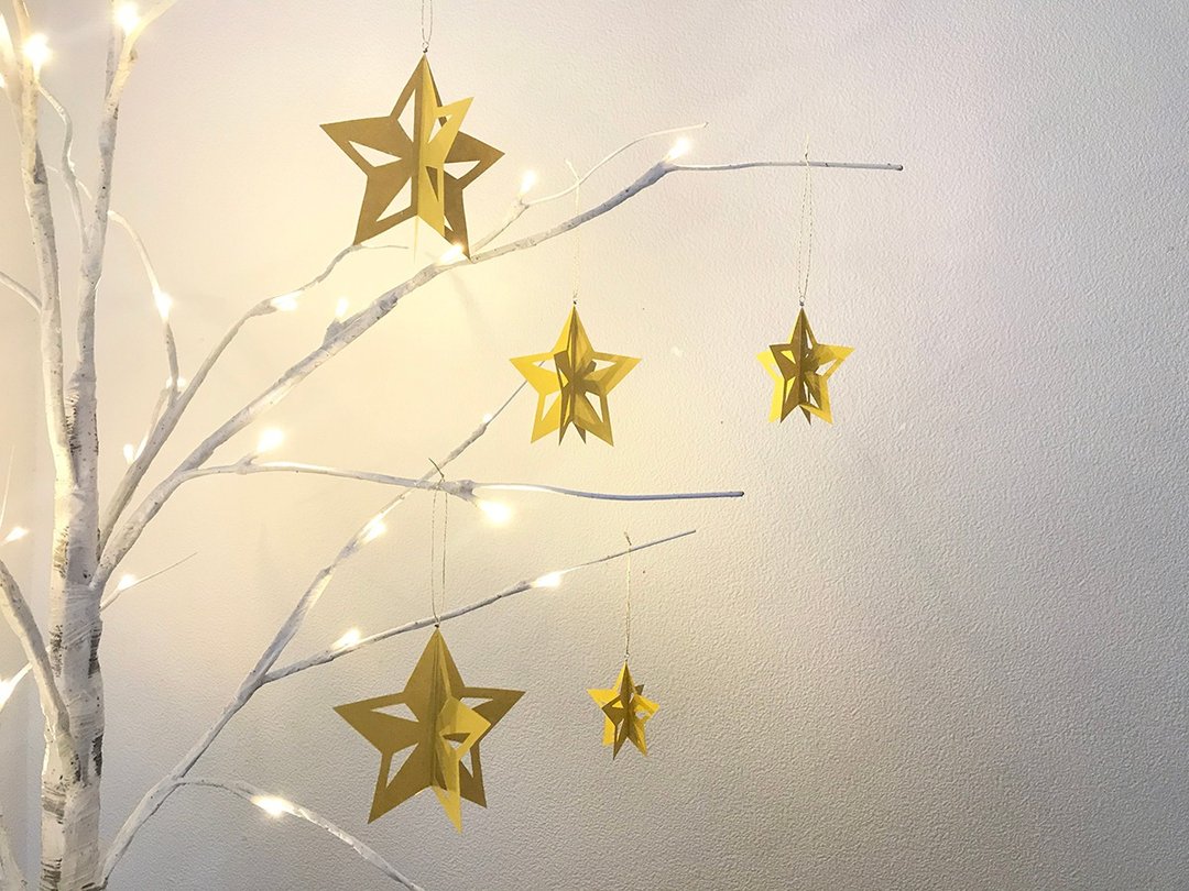 ornament　star1 - 其他 - 纸 黄色