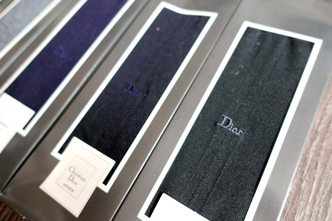 法国品牌Christian Dior Homme 多色男仕西装袜子高级绅 - 绅士袜 - 棉 多色