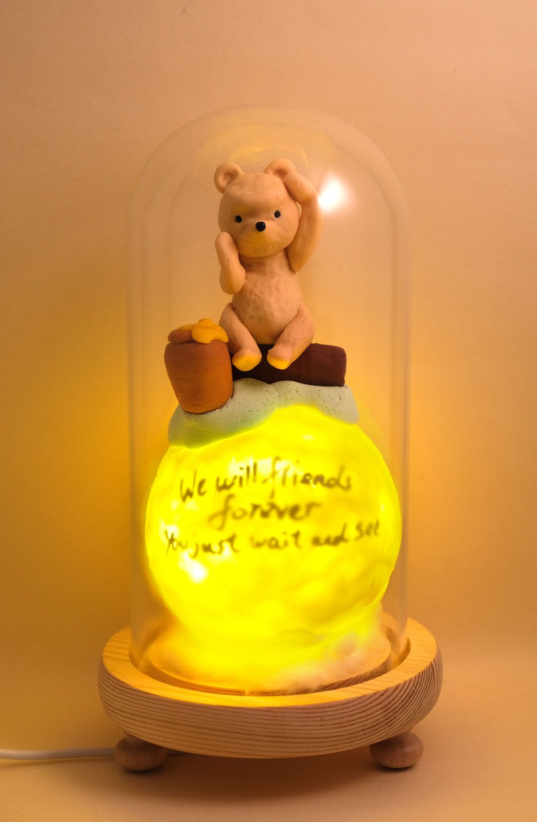 Classic Winnie the pooh小熊维尼alexander milne版本星球密语 - 灯具/灯饰 - 粘土 