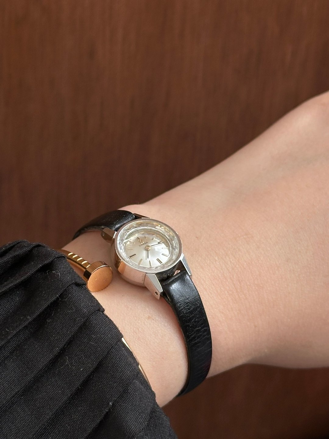 中古表 OMEGA 欧米茄 迷你水晶冰糖腕表 - 女表 - 其他材质 银色