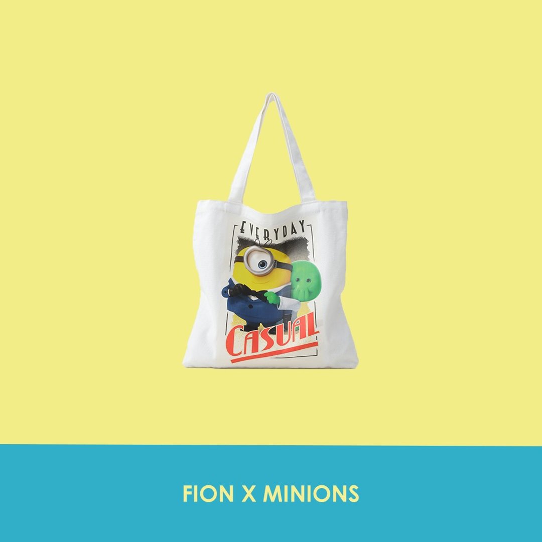 Minions & Monsters 帆布购物袋 - 侧背包/斜挎包 - 其他材质 