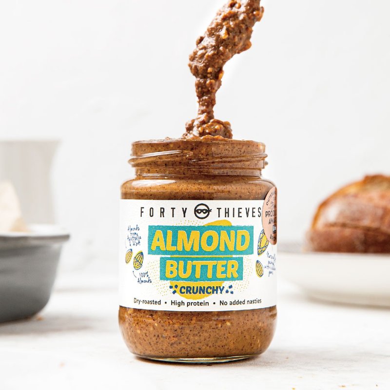 【寿满趣】新西兰Forty Thieves顶级颗粒杏仁酱-235g - 果酱/抹酱 - 其他材质 