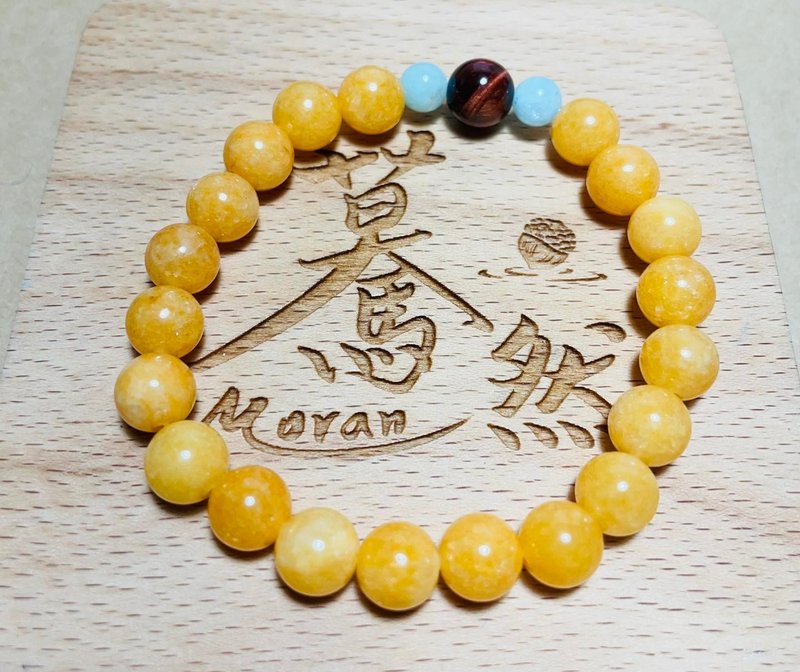 蓦然(手环系列)黄玉--财富 - 手链/手环 - 水晶 黄色