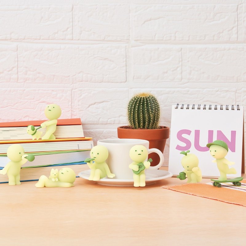 SMISKI 不可思议的夜光精灵 角落星期天 (三入随机款) - 玩偶/公仔 - 塑料 