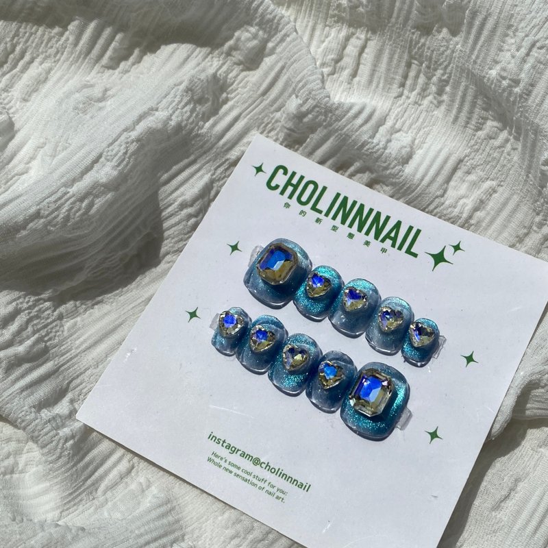 夜光宝盒-  定制化手作穿戴美甲片 - 其他 - 其他材质 多色