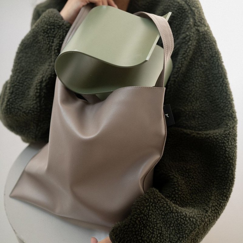 HOBO LARGE - 坯布/锈色品牌 - 其他 - 人造皮革 灰色