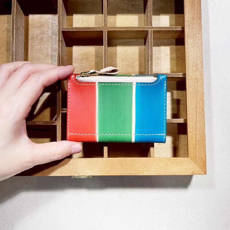 植鞣革卡夹_零钱包_茄芷袋传统三色 - 名片夹/名片盒 - 真皮 多色