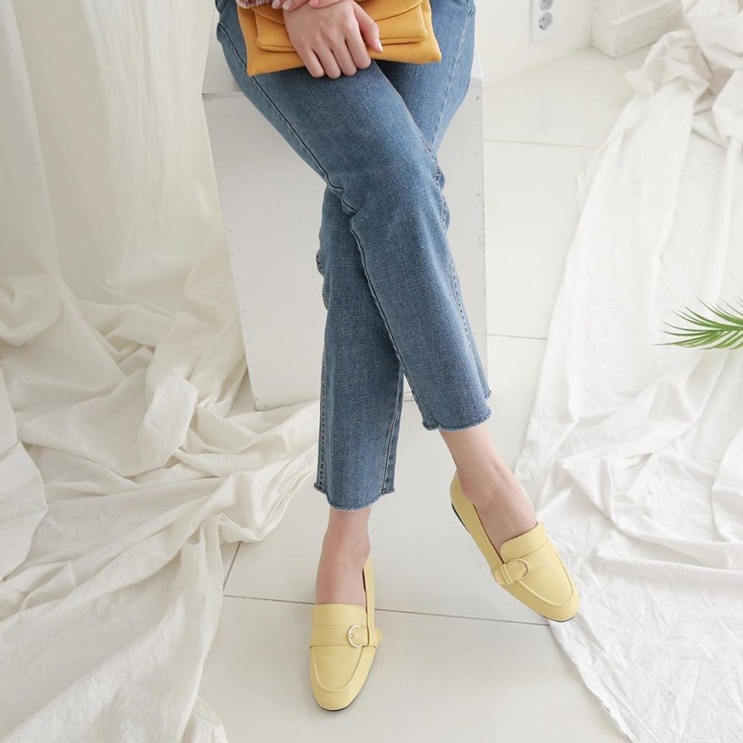 PRE-ORDER 韩国人手制 MACMOC Tommy (YELLOW) 乐福鞋 - 其他女款皮鞋 - 人造皮革 黄色