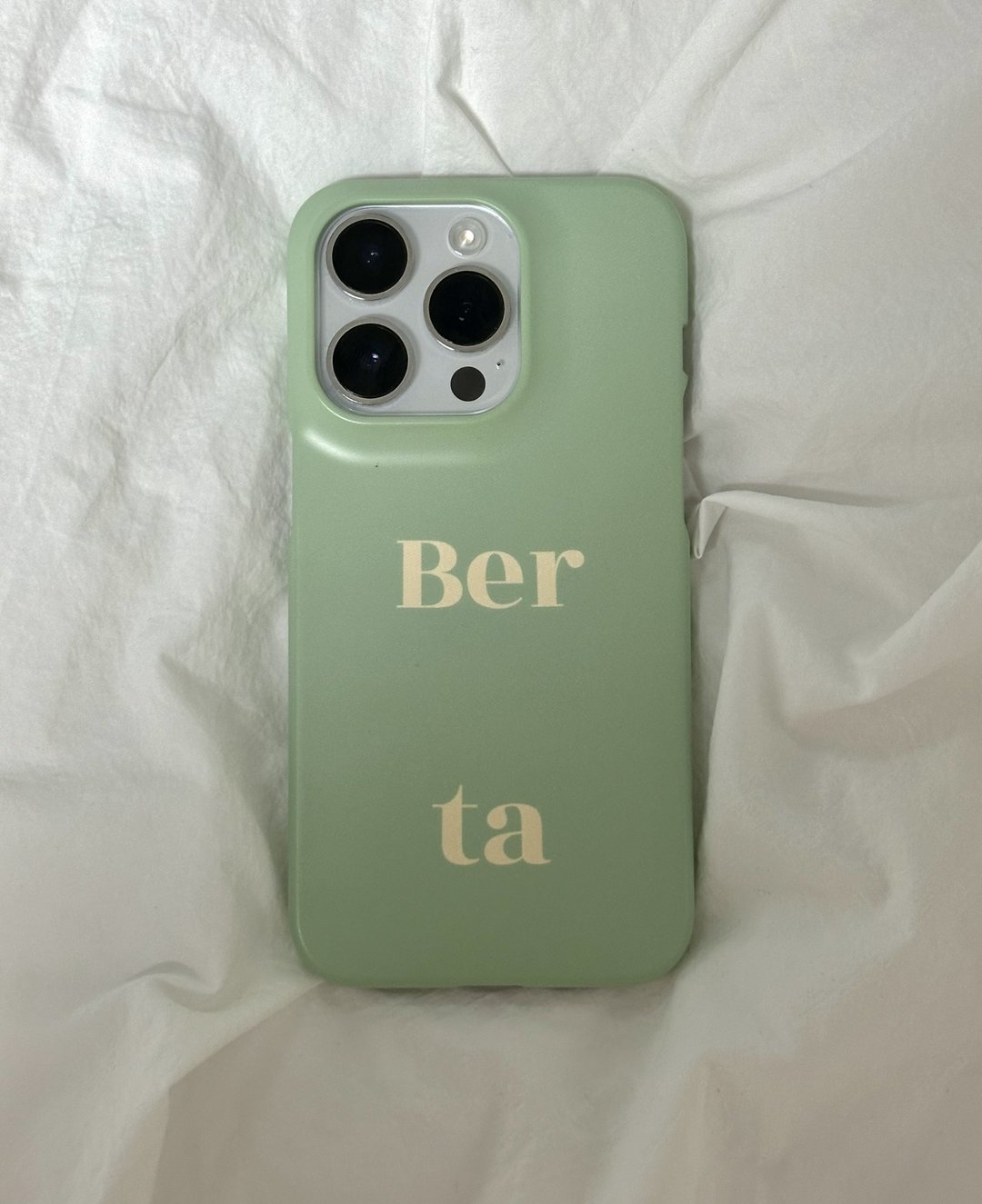 berta 标志绿硬盒 16 15 - 手机壳/手机套 - 其他材质 