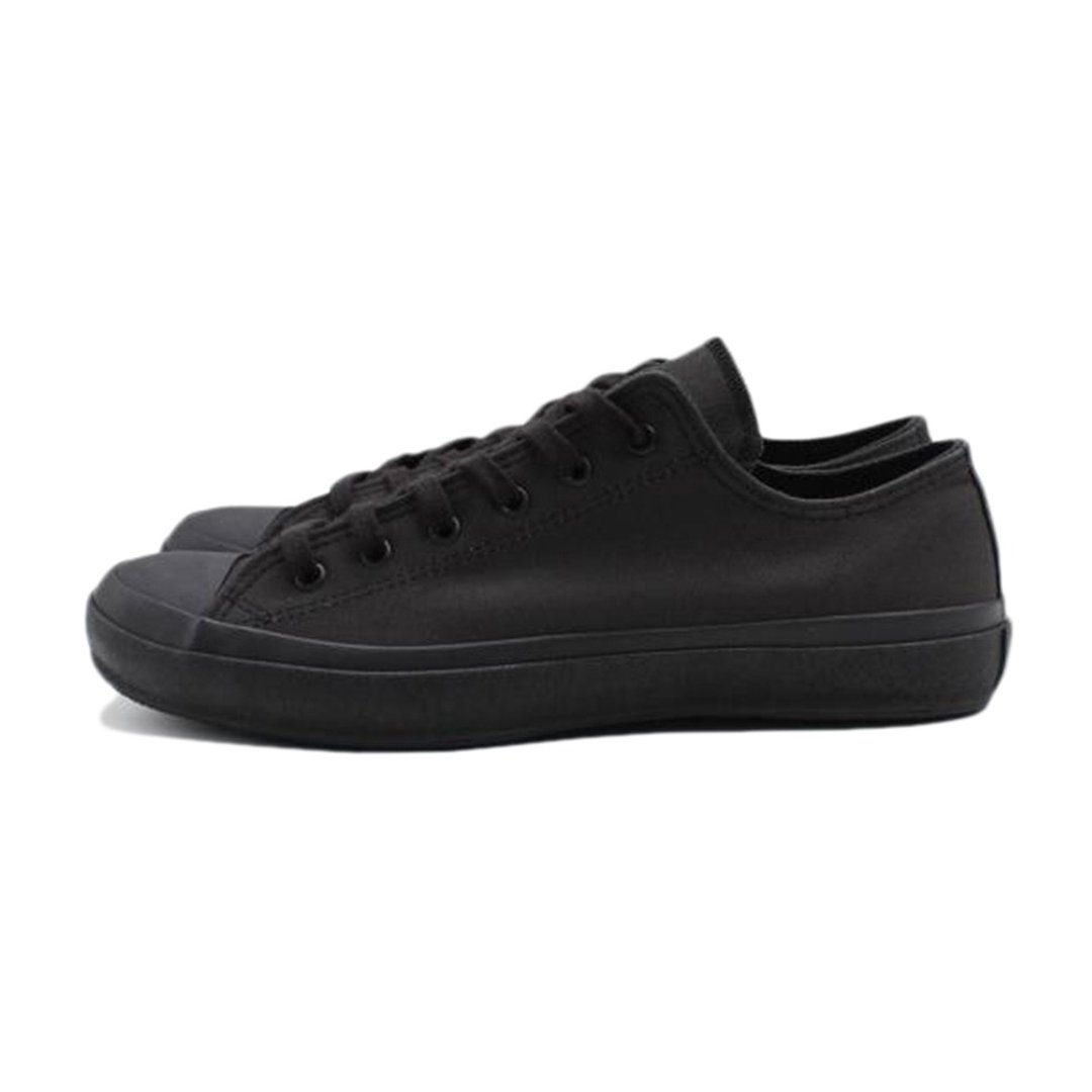 日本久留米月星职人品牌 - LOW BASKET - CHARCOAL - 女款休闲鞋 - 其他材质 黑色