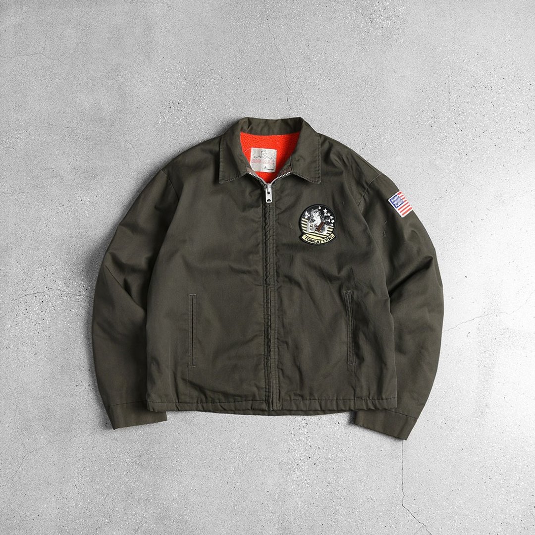 70-80s Vintage Work Coat 古着工作夹克 / Vintage 古着 - 男装外套 - 其他材质 咖啡色