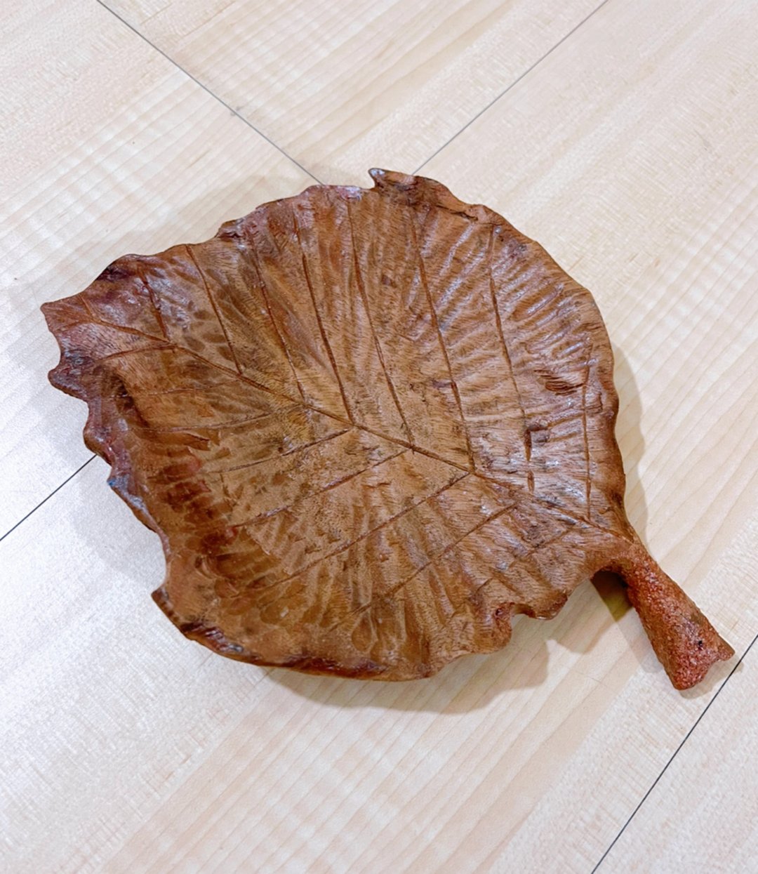 枫叶盘 牛樟木 手工 - 摆饰 - 木头 