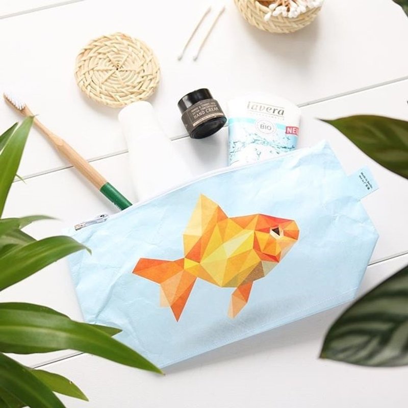 德国 Paprcuts.de 防水盥洗包(金鱼) - 化妆包/杂物包 - 防水材质 