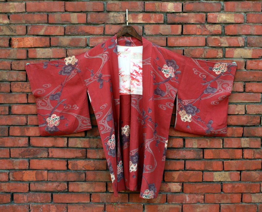 日本 传统花纹 和服外套 - 女装休闲/机能外套 - 棉．麻 