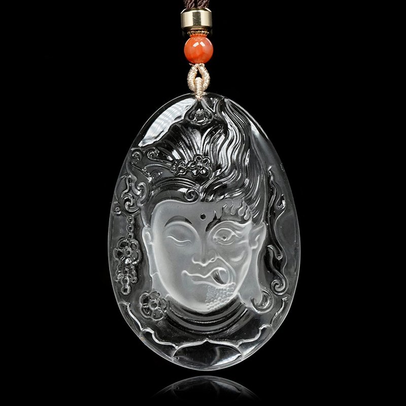 【正佳珠宝】白水晶 顶级超净透 一念之间 58g 白水晶吊坠 - 项链 - 水晶 多色