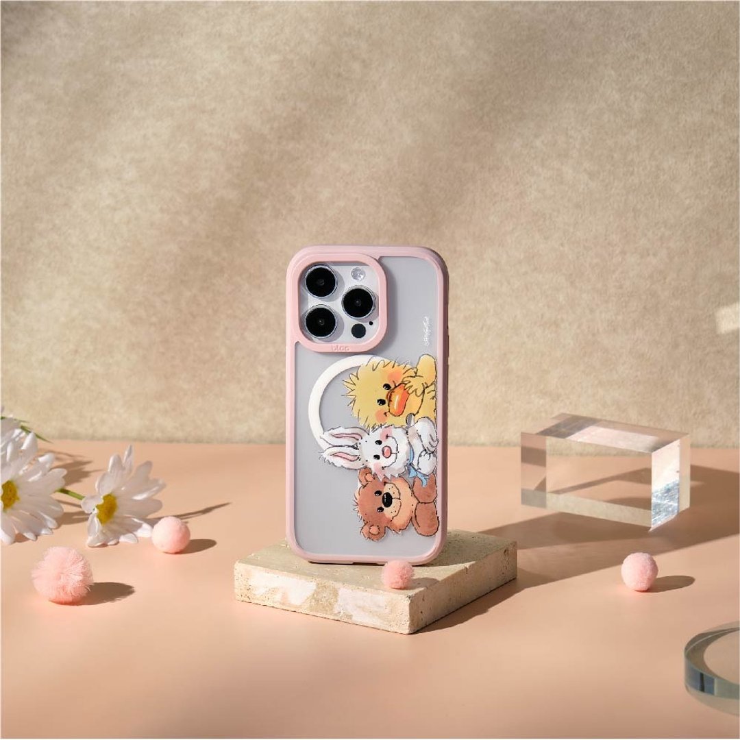 Suzy's Zoo Witzy与伙伴们极光雾透MagSafe iPhone手机壳 - 手机壳/手机套 - 硅胶 多色