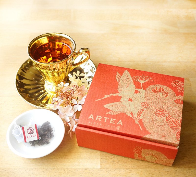 【ARTEA】小品茶盒-3款精选手采红茶 - 茶 - 纸 红色