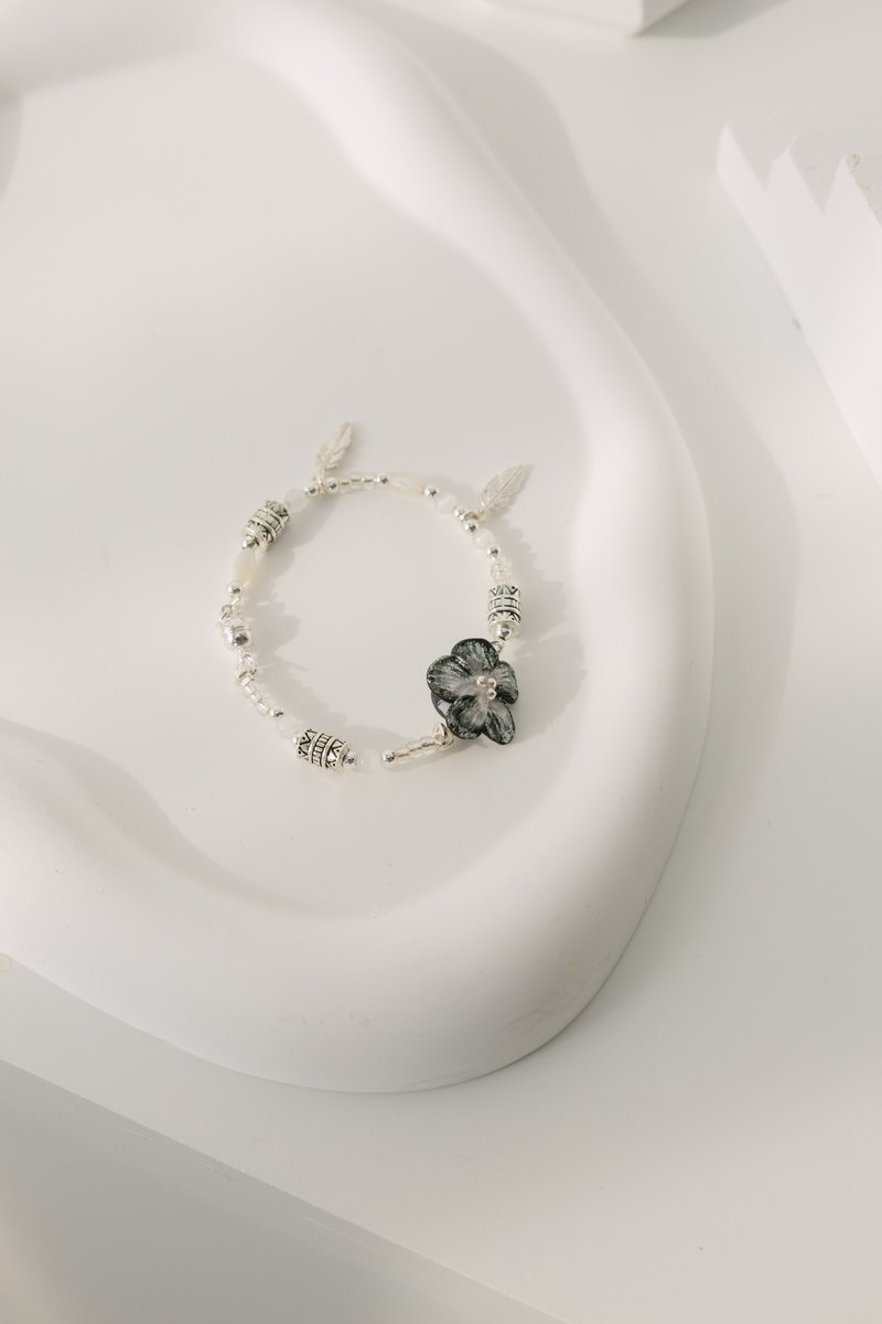 手工软陶饰物 灰烬 手链 - 手链/手环 - 陶 黑色