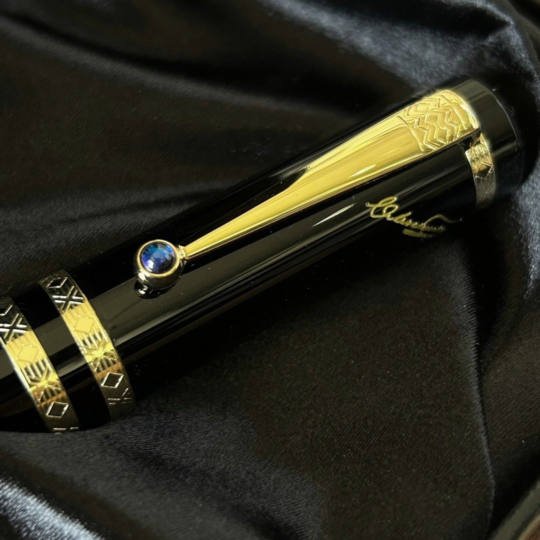 MONTBLANC 万宝龙文学家纪念限量钢笔│杜斯妥也夫斯基 NO.14966 - 钢笔 - 树脂 黑色