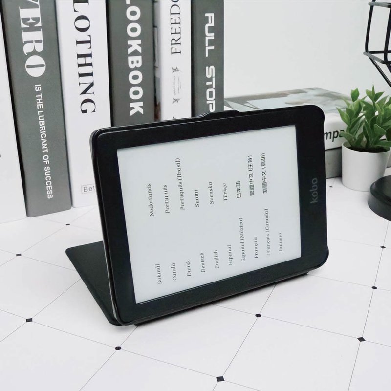乐天Kobo clara HD 6寸 全方位保护 电子书阅读器 自动休眠保护套 - 数码小物 - 塑料 黑色