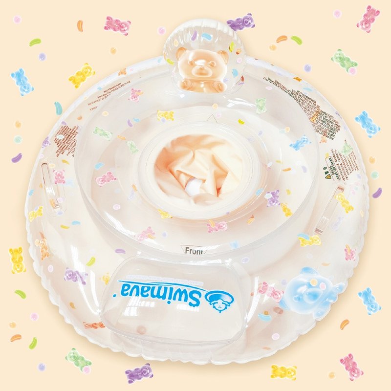 英国Swimava G3 软糖熊婴幼儿坐圈 - 玩具/玩偶 - 塑料 蓝色