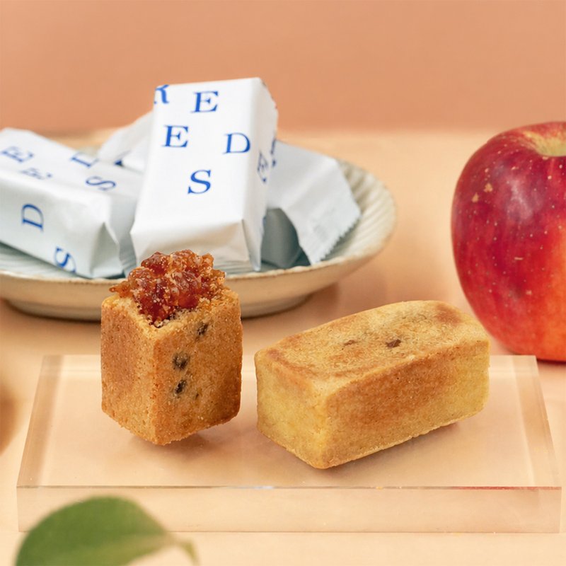 【REEDS】苹果酥8入礼盒 - 蛋糕/甜点 - 新鲜食材 橘色