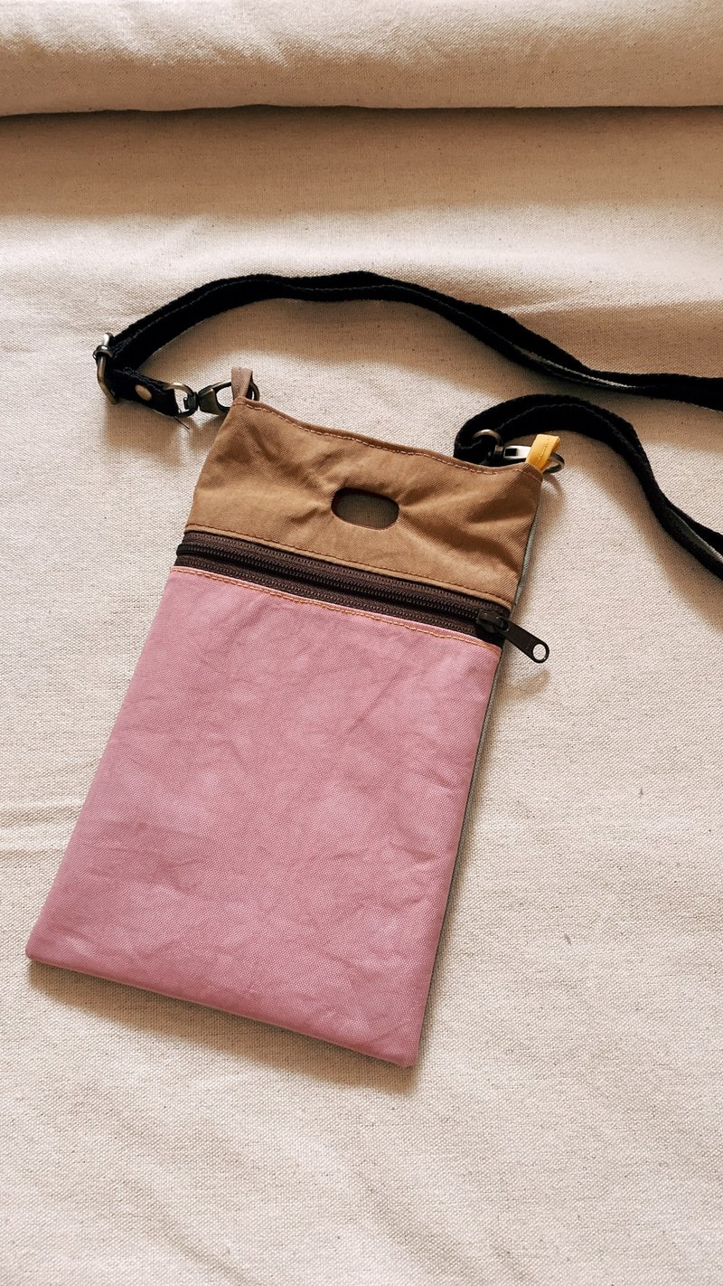 沃十 手机小包  奶茶粉红 - 侧背包/斜挎包 - 其他材质 绿色