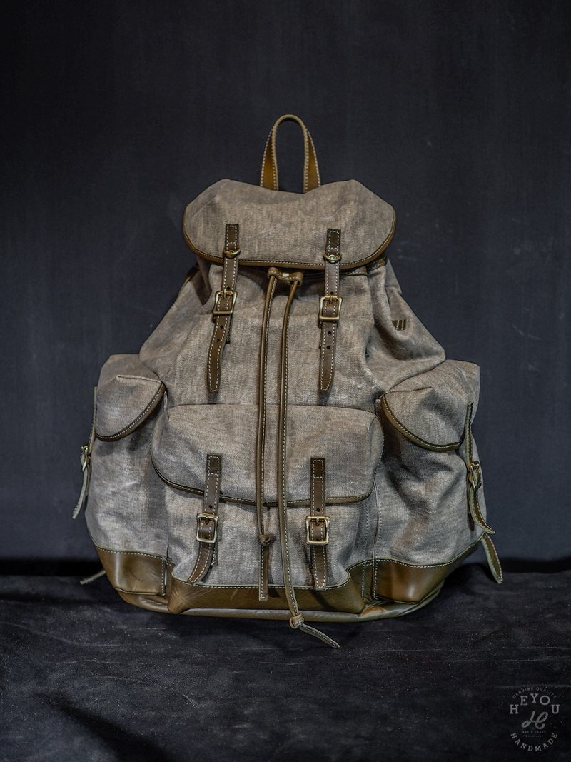Explorer Backpack 三口袋后背包 - 后背包/双肩包 - 棉 多色