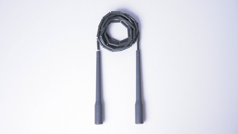 2.0跳绳、灰狼 - 花式节拍绳(内附束口袋) - 运动/健身用品 - 塑料 灰色
