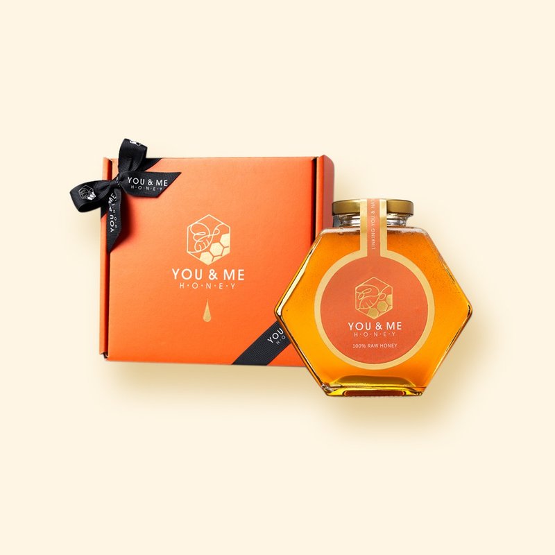 超值500g独享装礼盒－秋百花蜜 - 蜂蜜/黑糖 - 新鲜食材 橘色
